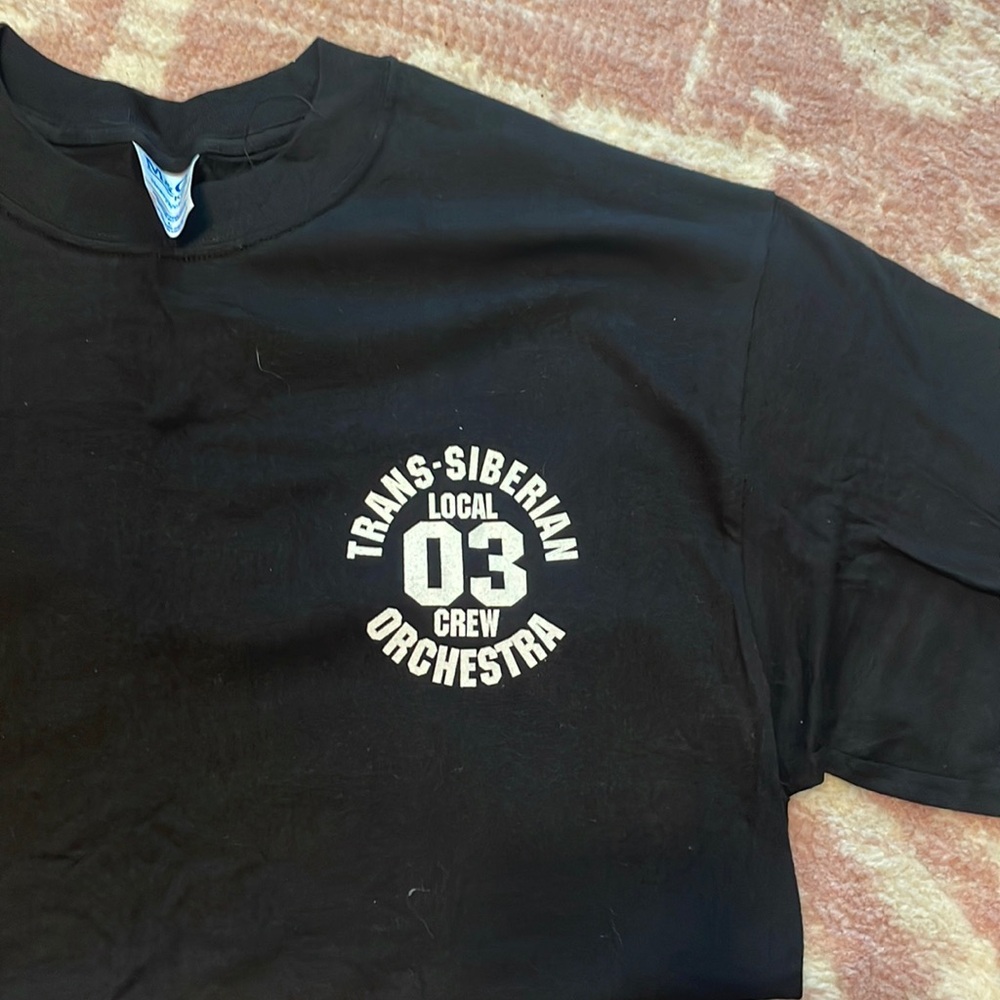 Trans Siberian orchestra tour crew shirt